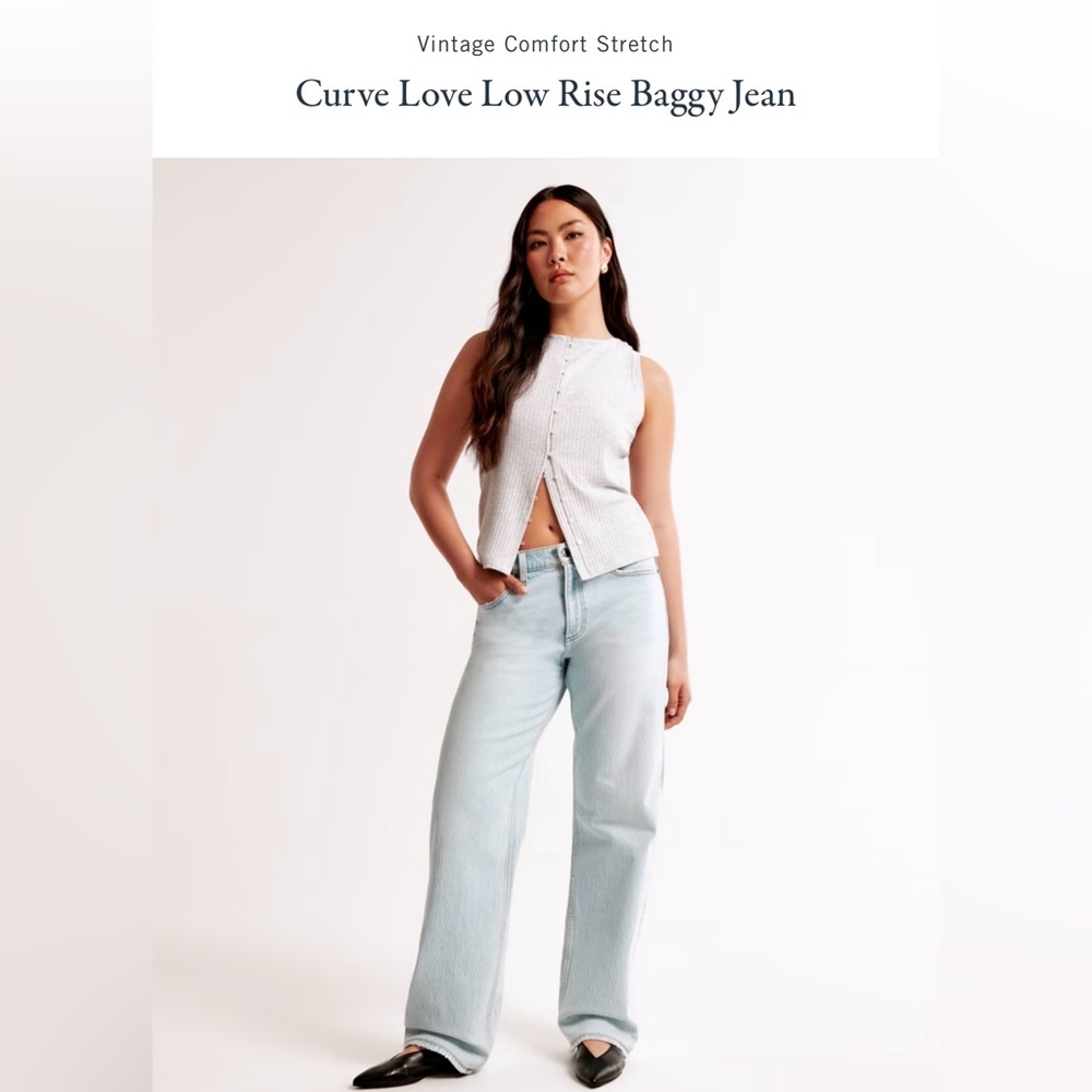 Abercrombie & Fitch Curve Love Jeans